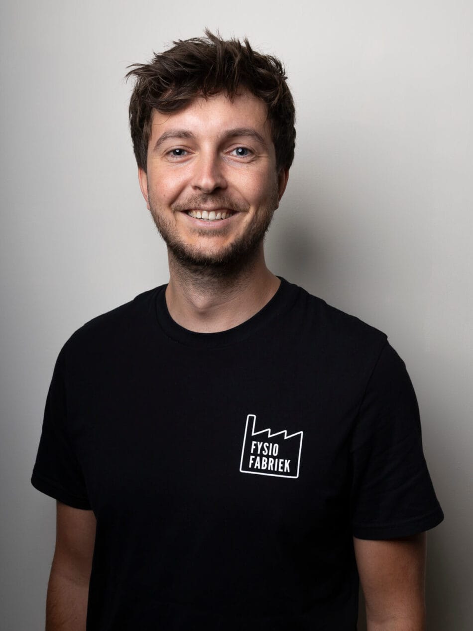 Jochem Koetsier, sportfysiotherapeut i.o. bij Fysiofabriek Utrecht